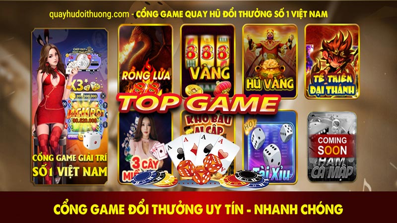 Cổng game có nhiều game online xịn sò hot nhất 2023